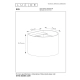 XIO - Kinkiet - G9 - 1x4W 2700K - Rust Brown 09218/04/97 Lucide
